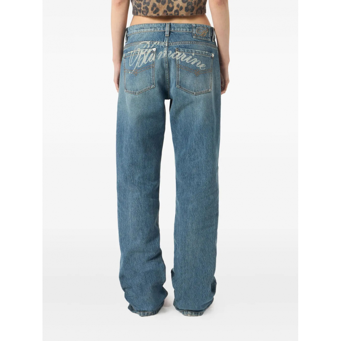 Women's 'Logo-Print' Jeans