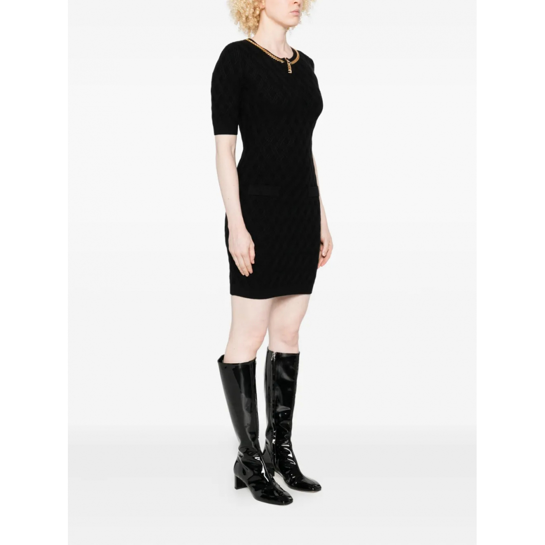 Women's 'Chain-Embellished' Mini Dress