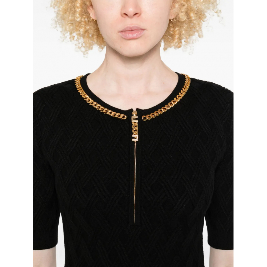 Women's 'Chain-Embellished' Mini Dress