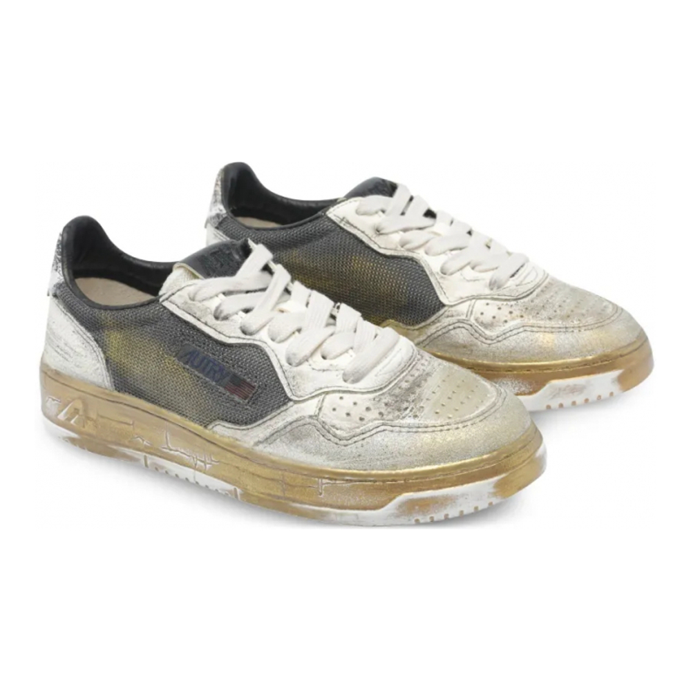 Women's 'Snakeskin-Panelled' Sneakers
