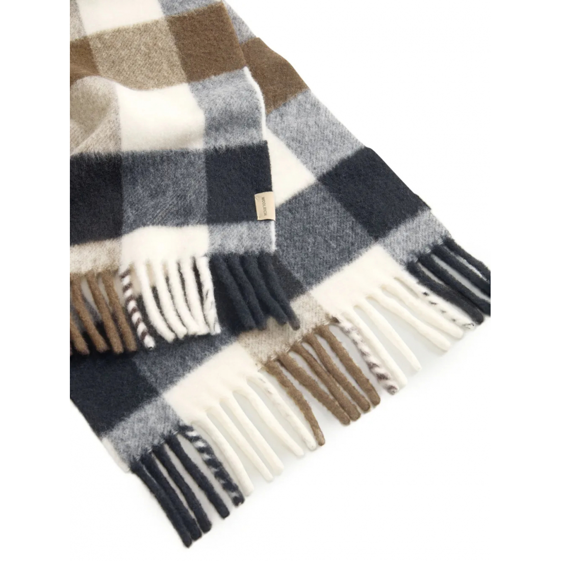 'Check' Wollschal für Damen