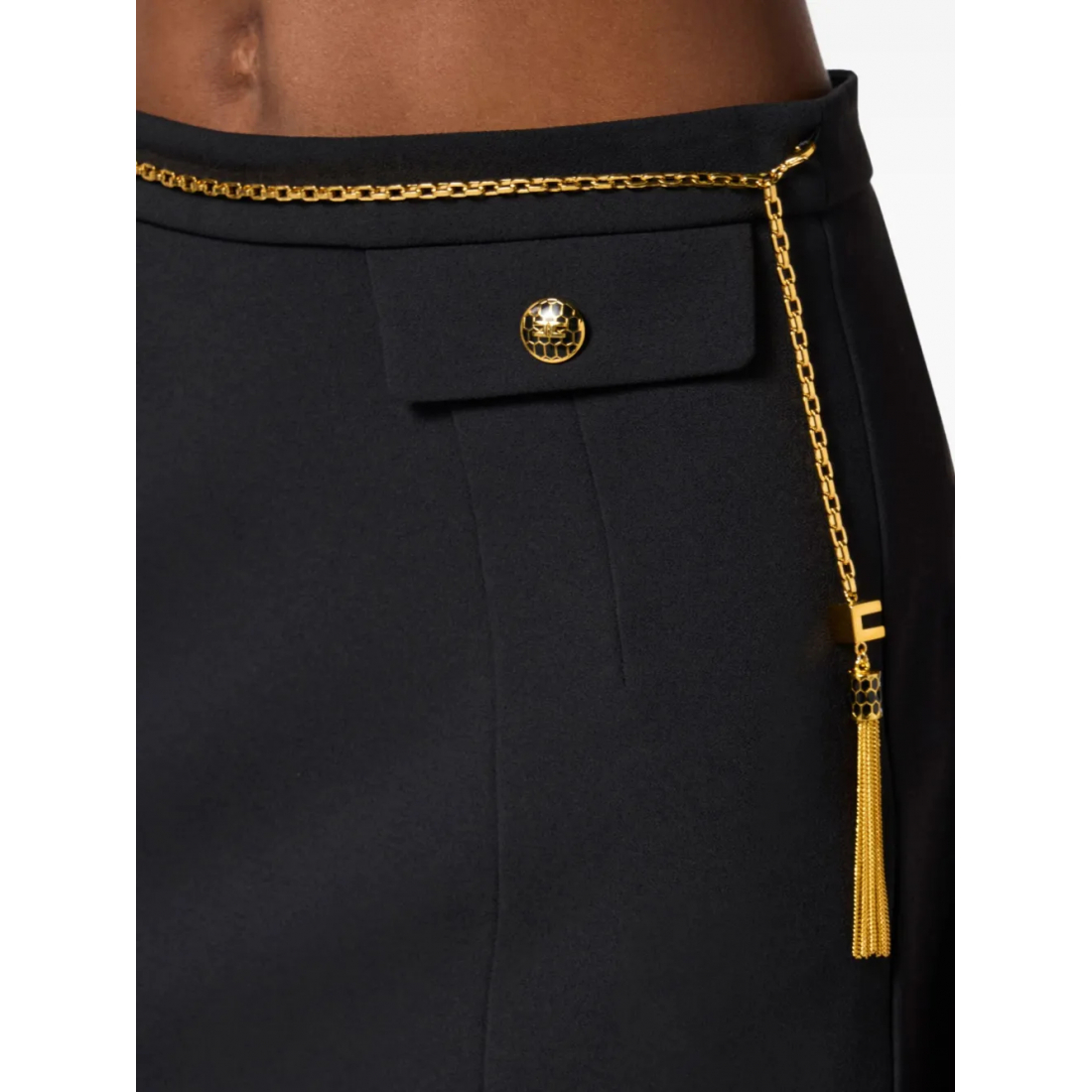 Mini Jupe 'Chain-Embellished' pour Femmes