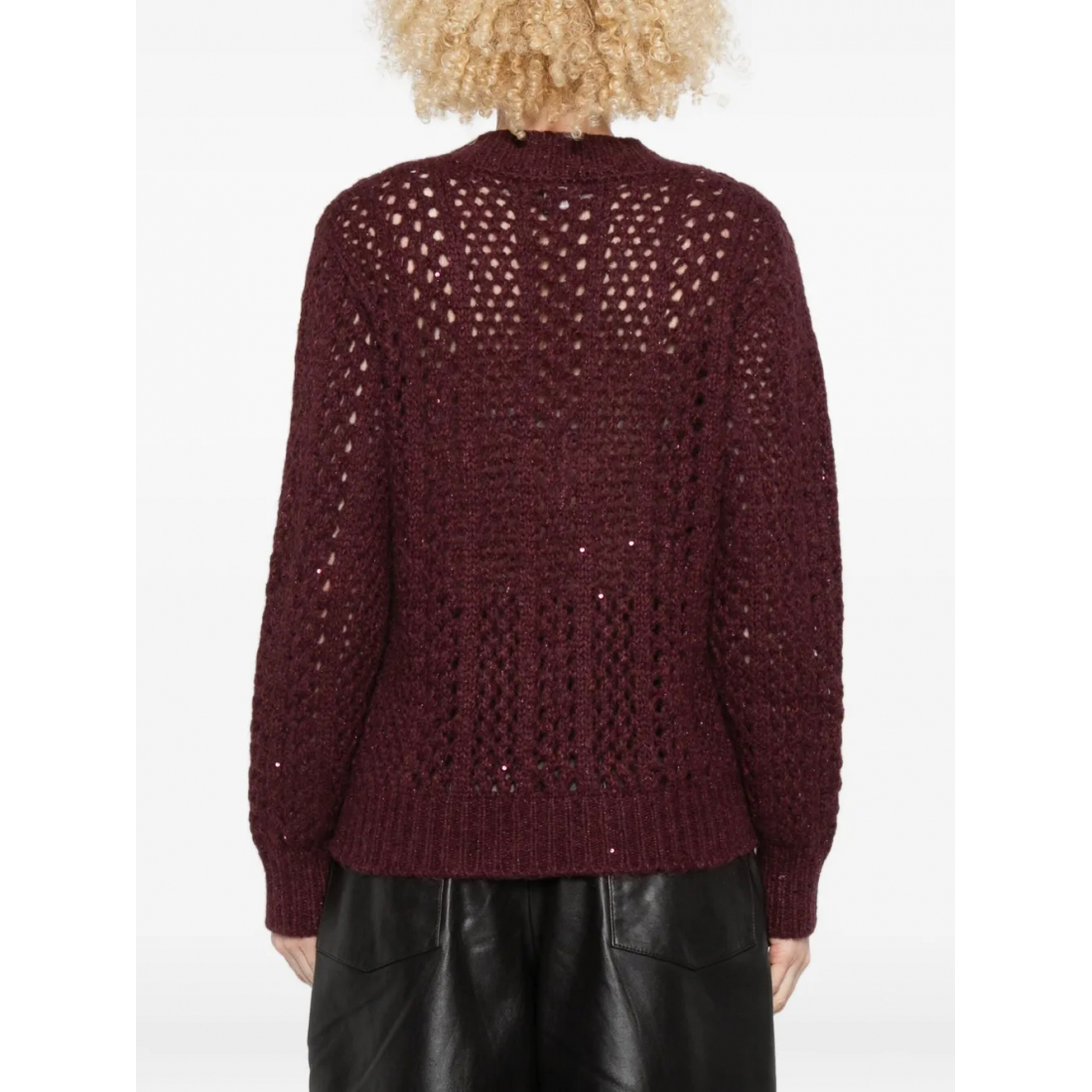 'Open-Kni' Pullover für Damen