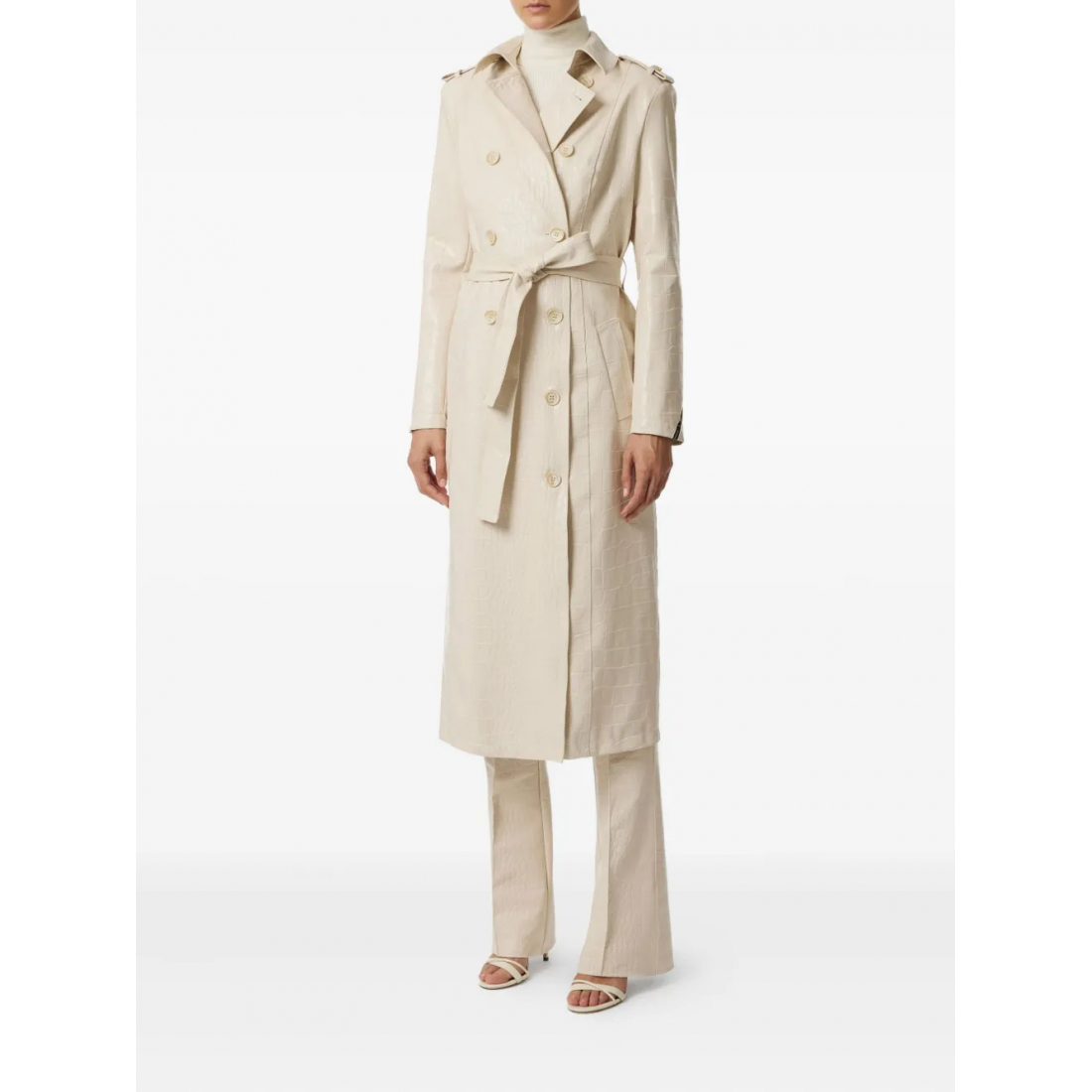 Trench 'Crocodile-Effect' pour Femmes