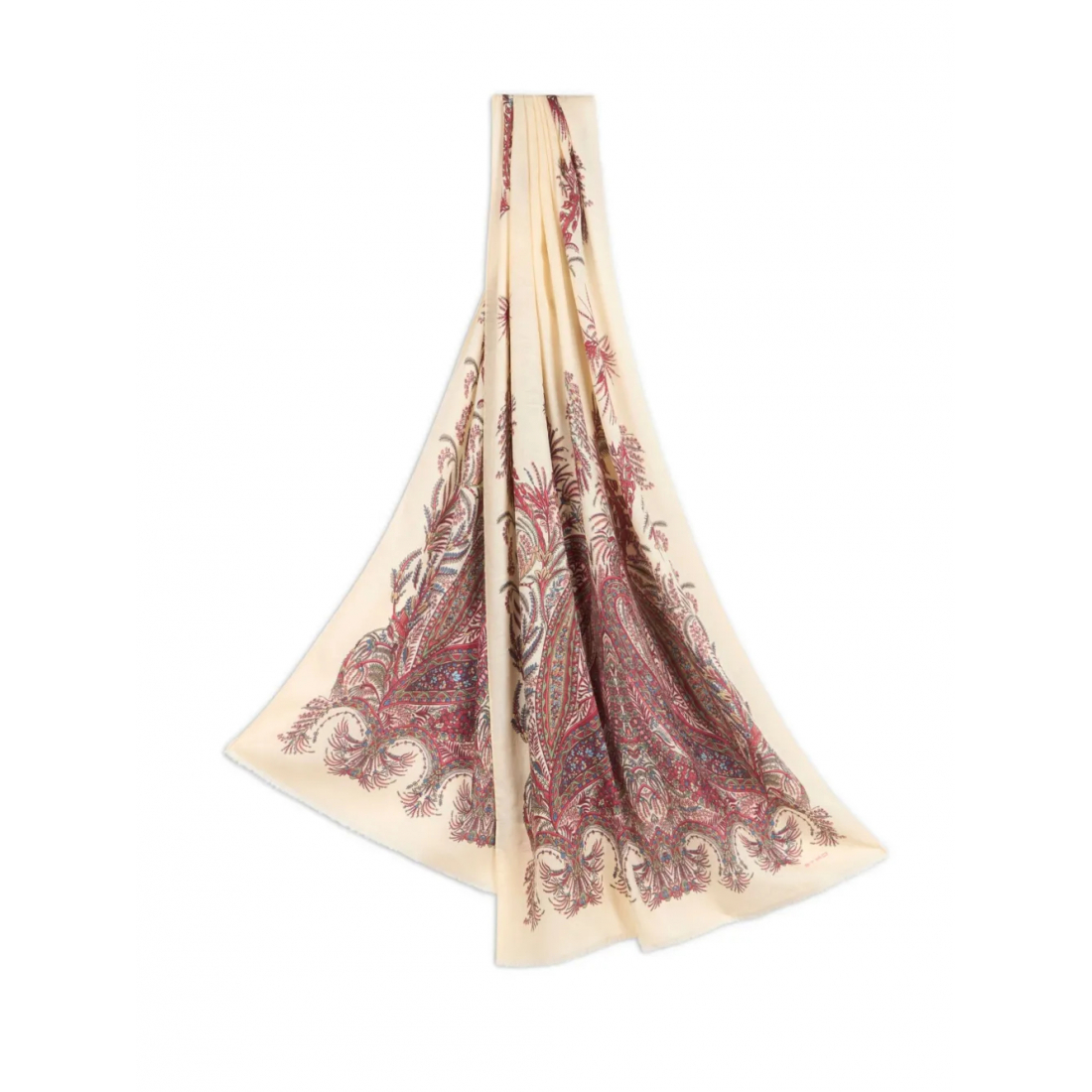 Women's 'Paisley-Print' Cashmere Scarf