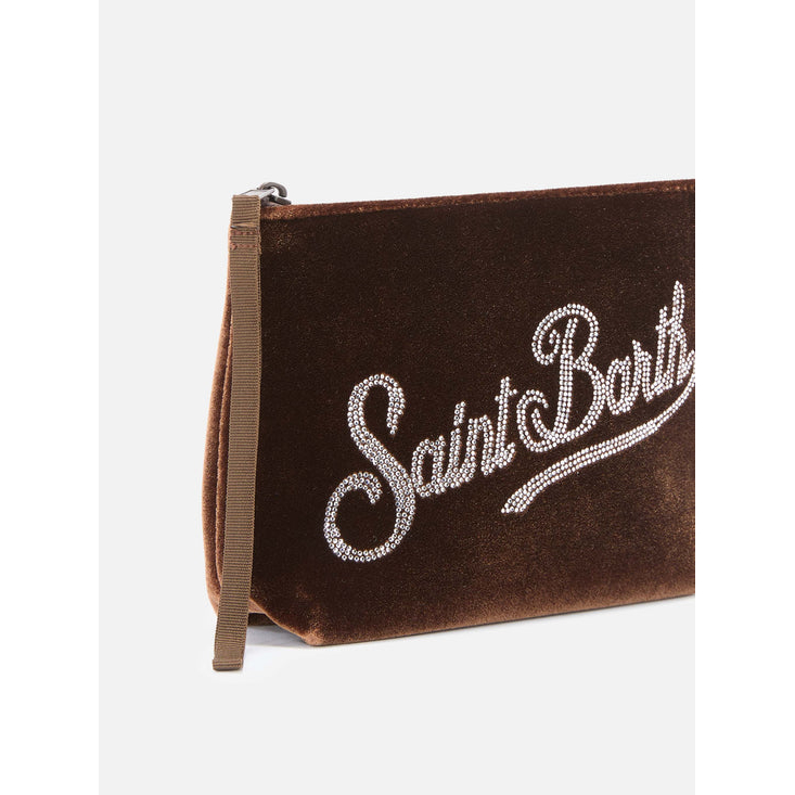 Women's 'Aline Velvet' Pouch