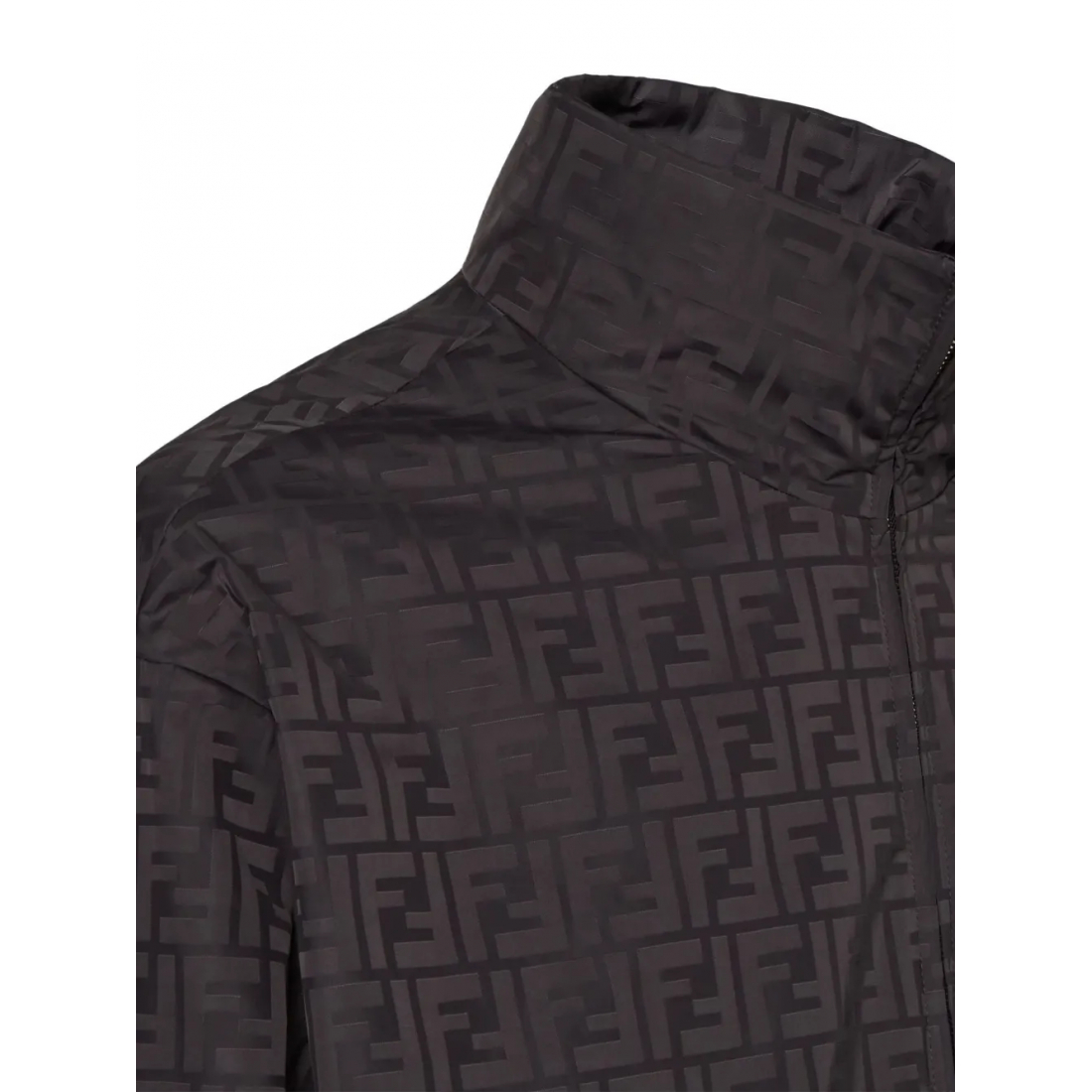 Men's 'Zip Ff-Motif' Bomber Jacket