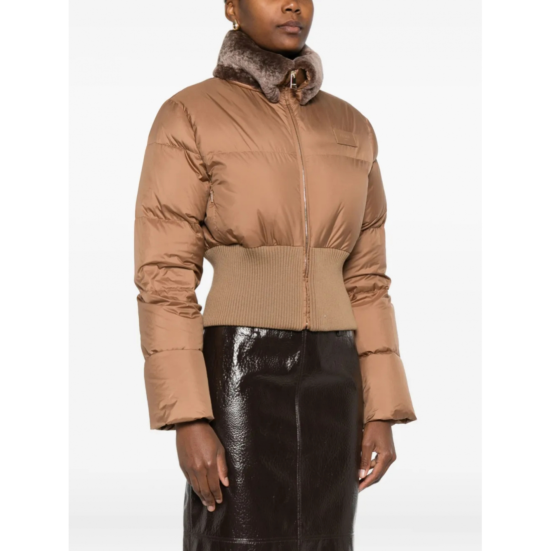 Women's 'Shearling-Collar' Padded Jacket