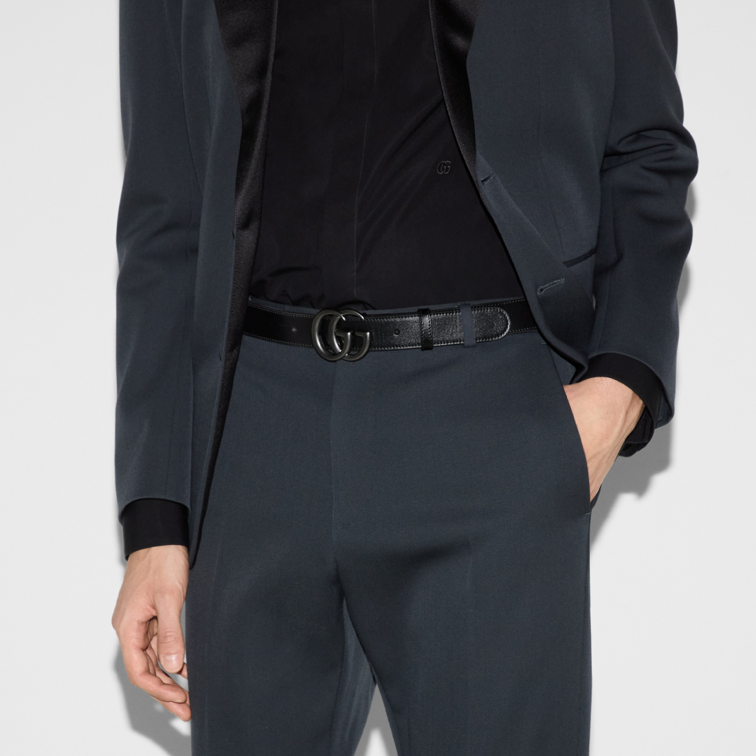 Ceinture 'Double G' pour Hommes