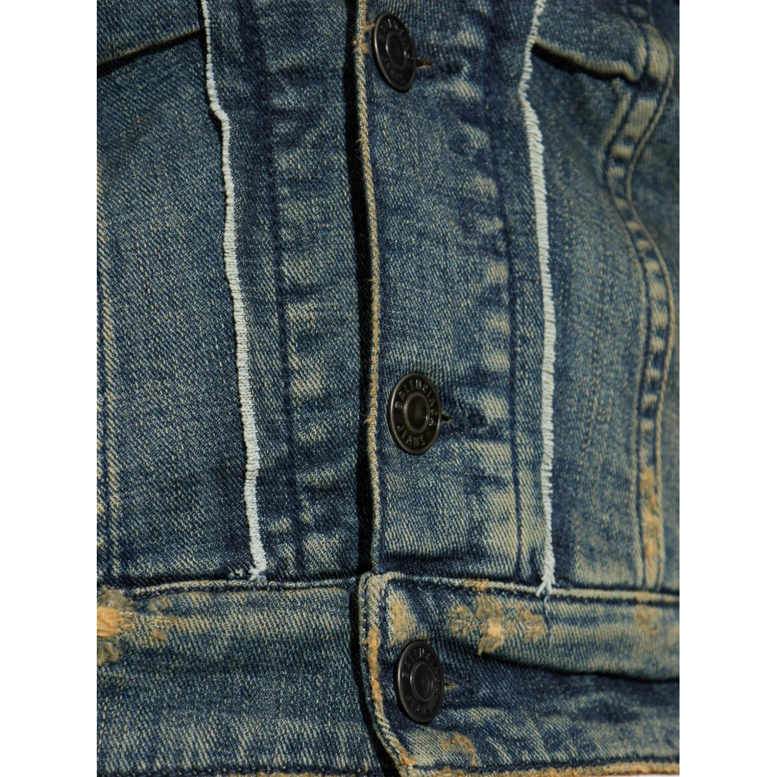 Veste en jeans 'Button-Fastening' pour Femmes