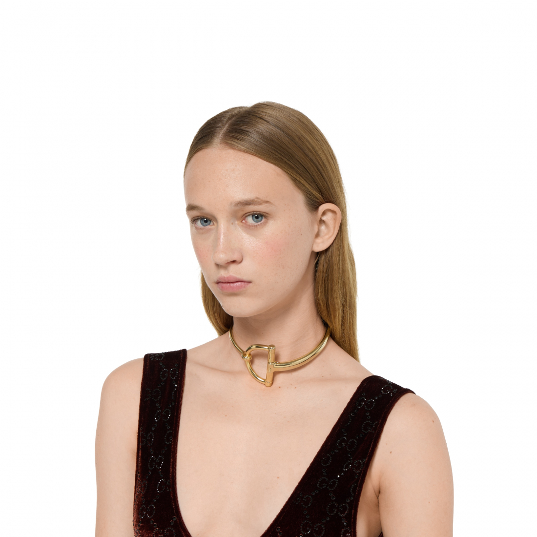 'Half Horsebit' Halskette