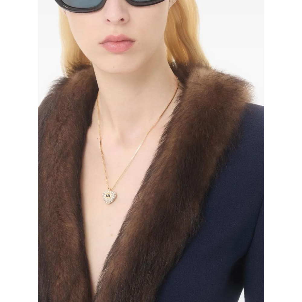 Women's 'Coeur Royal Swarovski-Crystals' Necklace