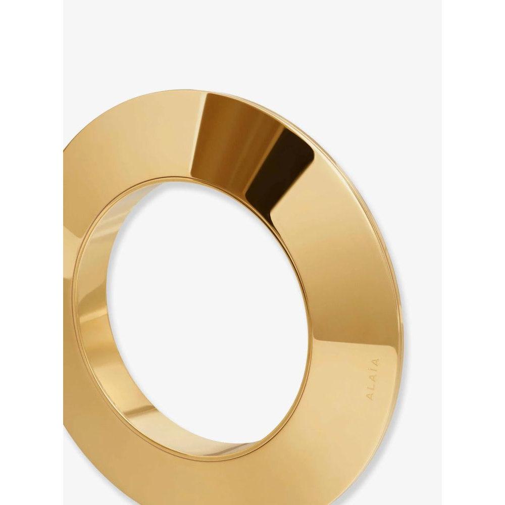 Women's 'Blade Bangle M With Logo Detail' Bracelet