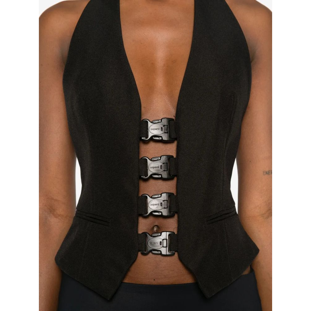 Gilet 'Buckle-Fastening' pour Femmes