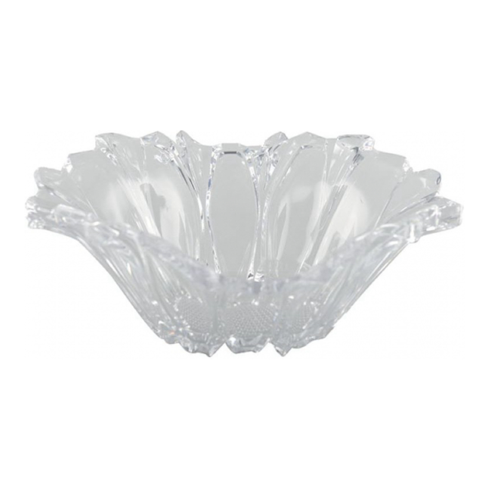 Acrylic Flower-Shaped Fruit Bowl 29.2x29.3x10.7cm
