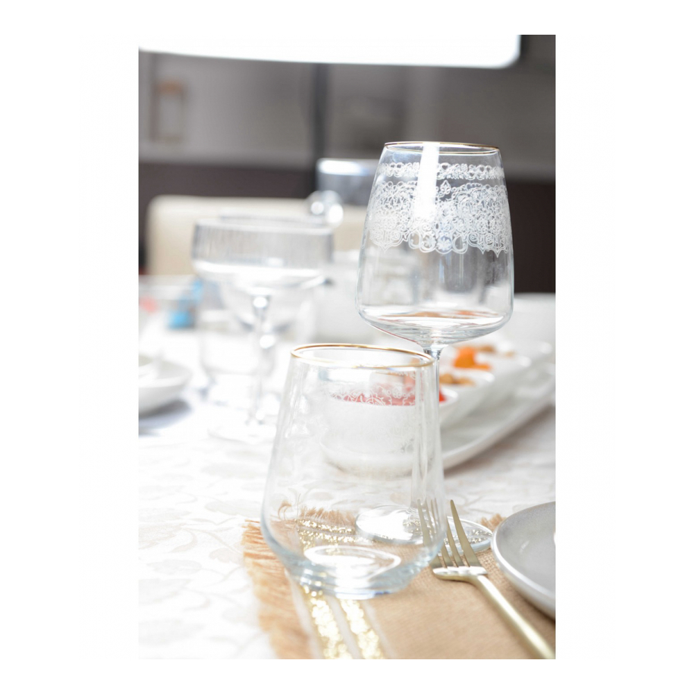 Arabesken-Weingläser – 6er-Set