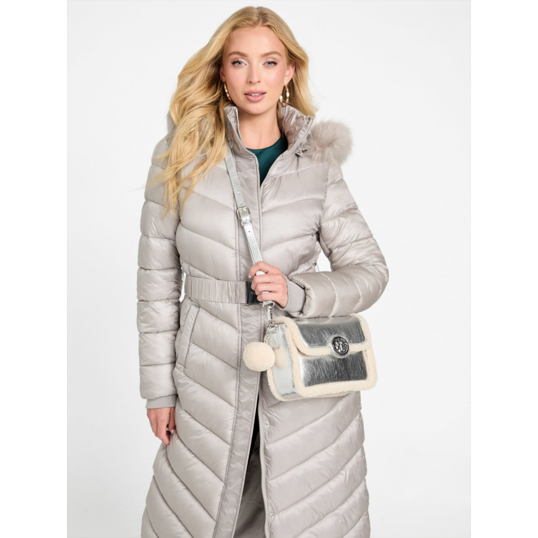 Sac à bandoulière 'Gina Sherpa' pour Femmes