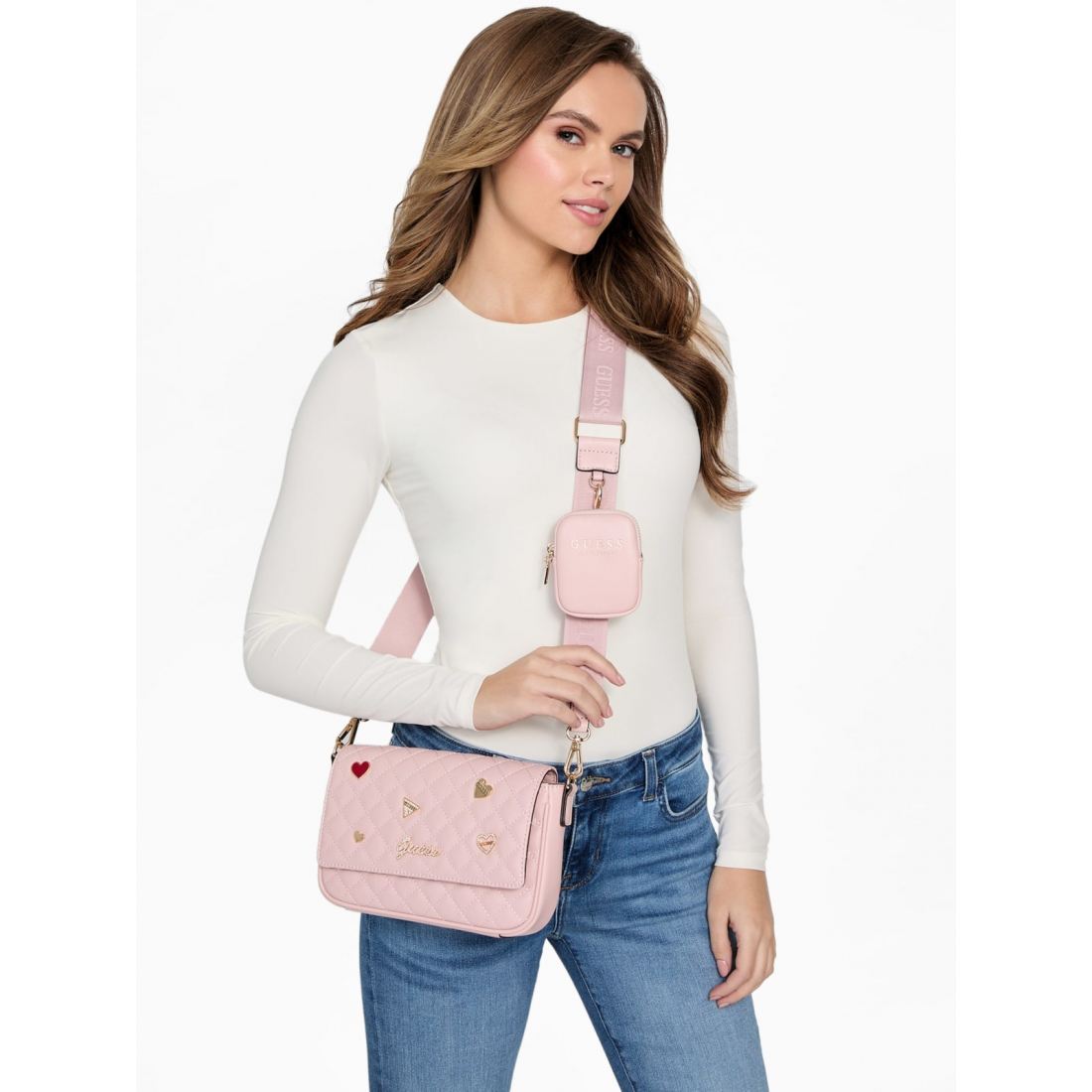 Sac à bandoulière 'Lawthorn Logo Charm Quilted' pour Femmes