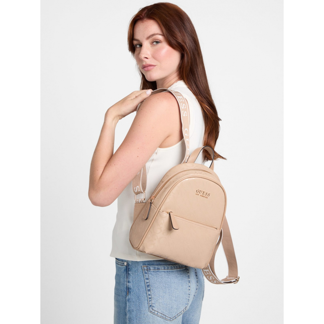 Sac à dos 'Millom Shiny Coated Logo' pour Femmes