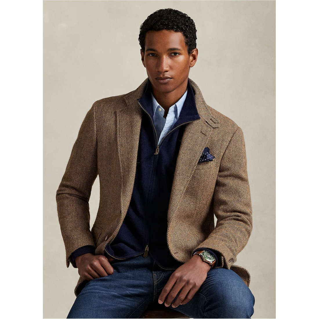 Sweatshirt 'Zip-Up' pour Hommes