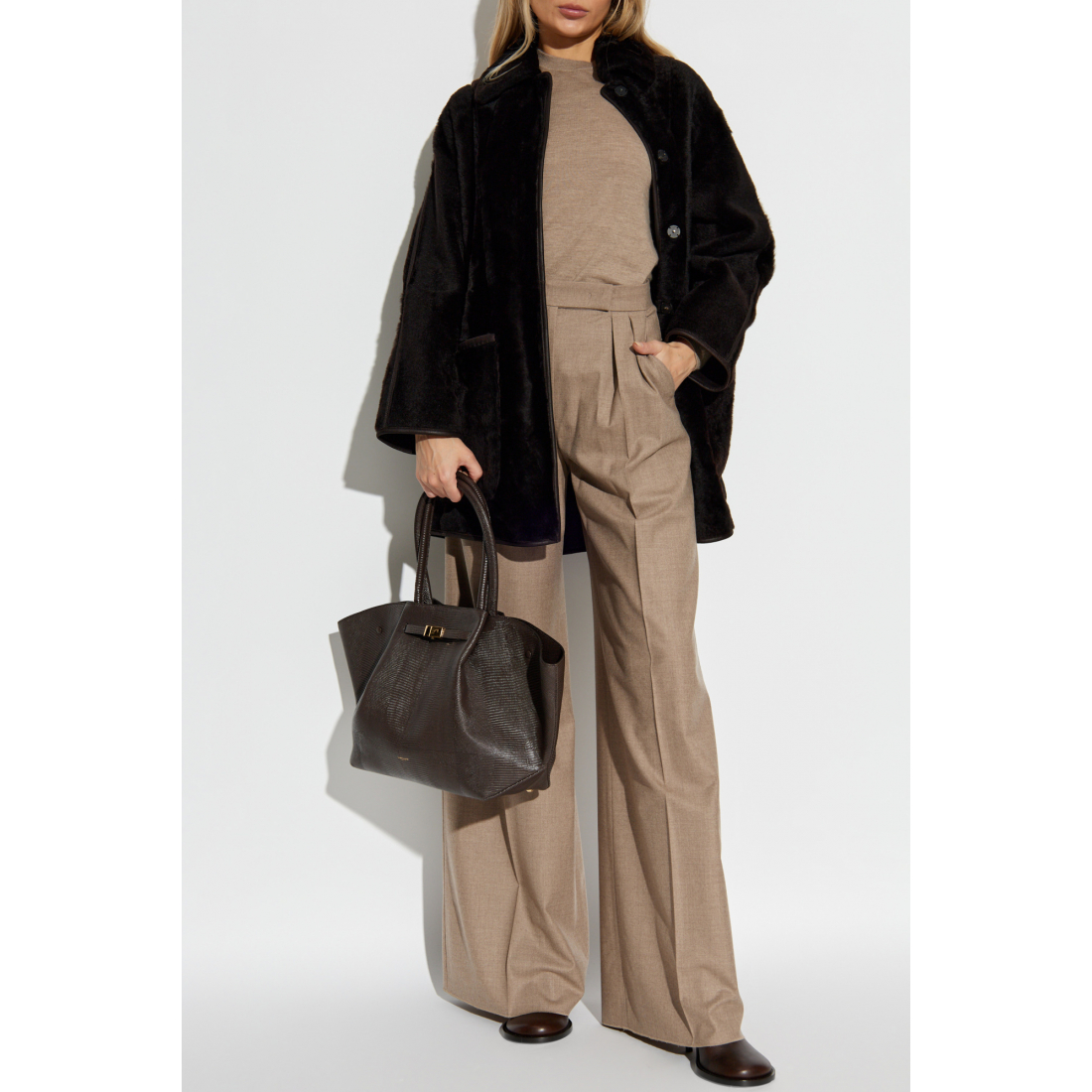 'Pirenei Reversible' Teddy-Mantel für Damen