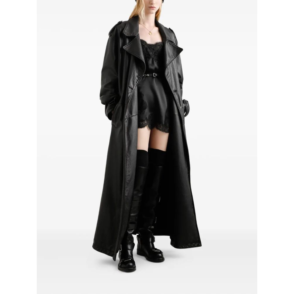 Women's 'Lace-Trimmed Slip' Mini Dress