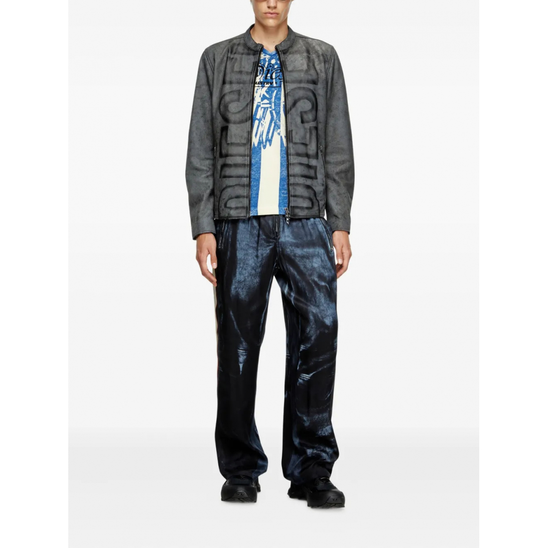 Men's 'L-Evert-A Logo-Print' Jacket