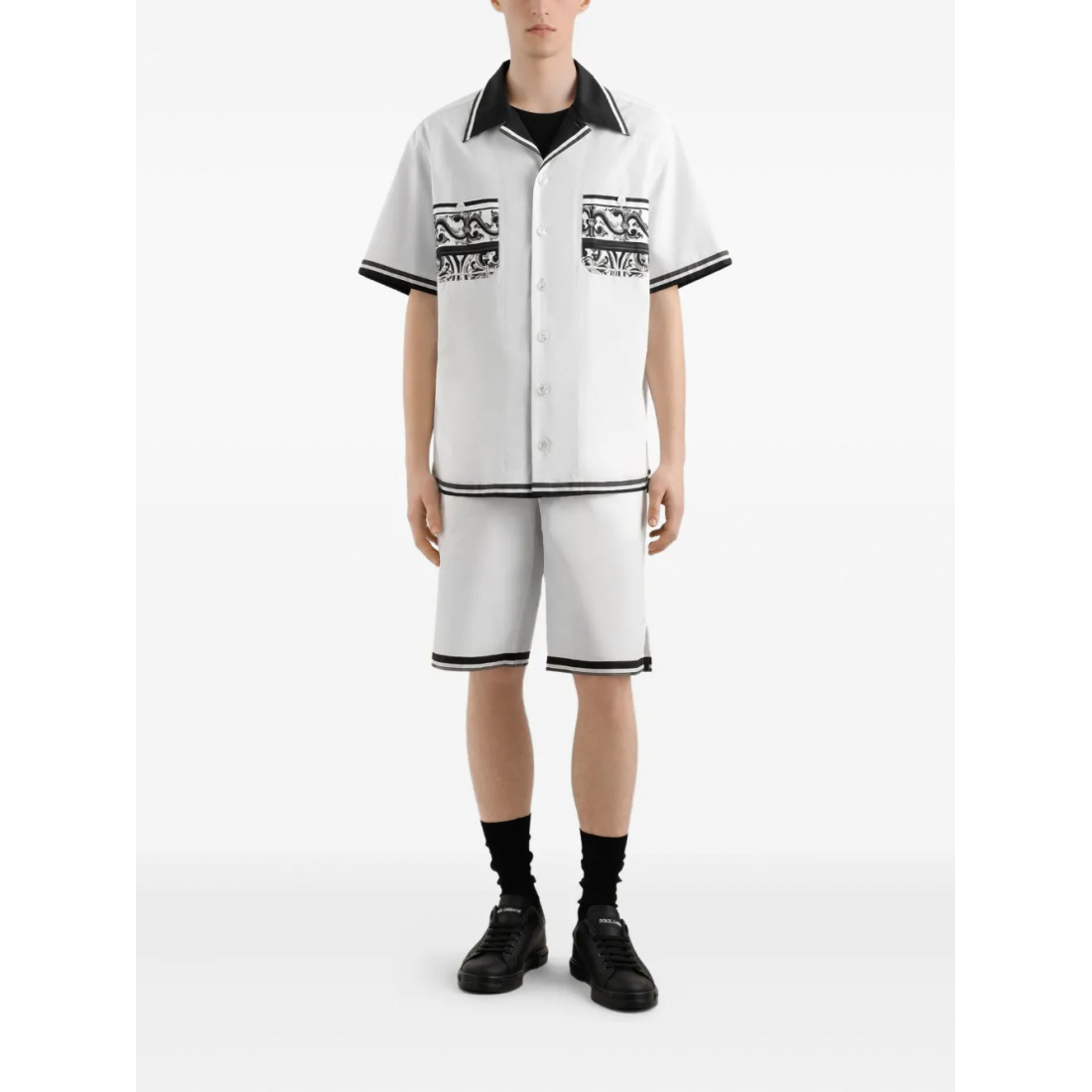 Men's 'Majolica-Print' Shirt