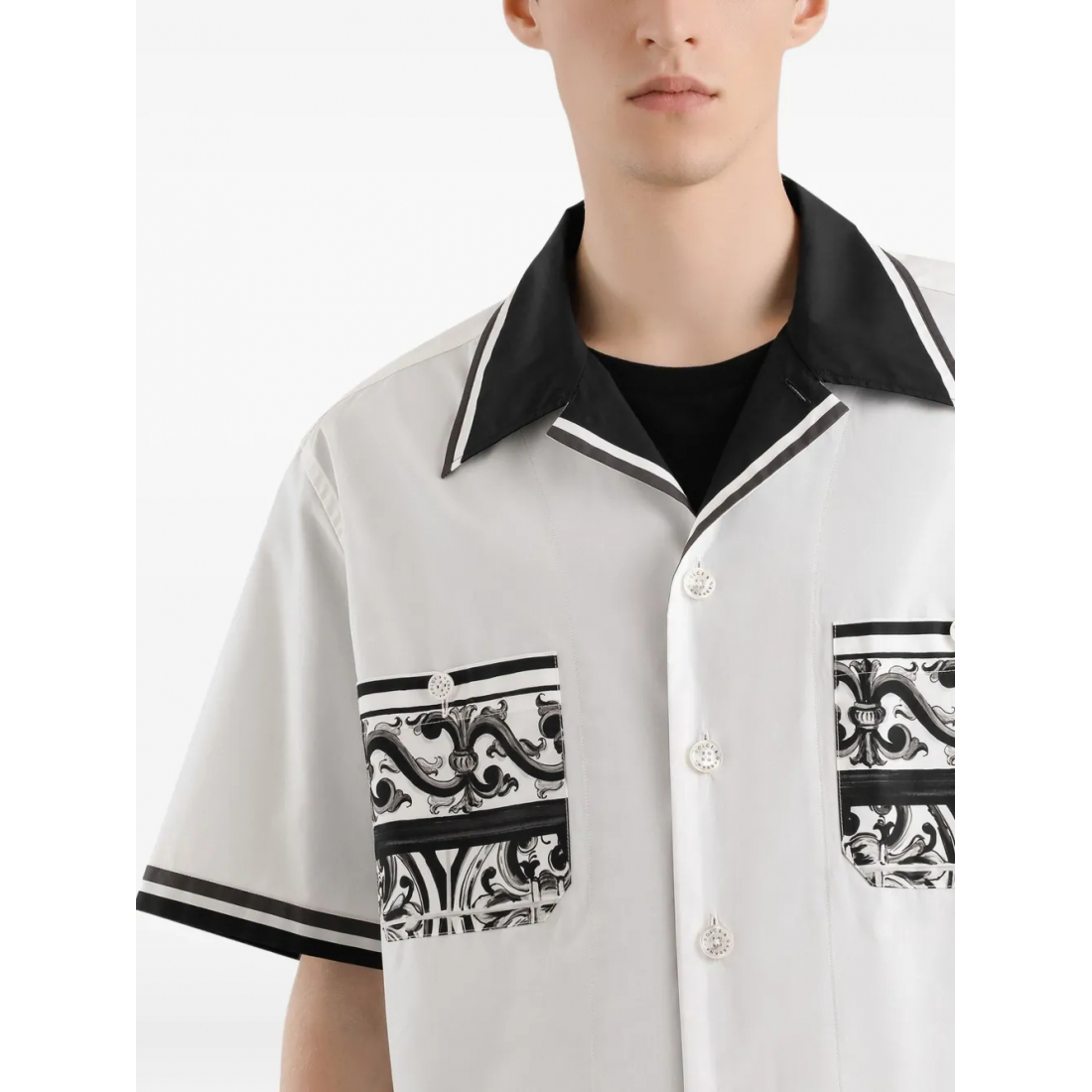 Men's 'Majolica-Print' Shirt