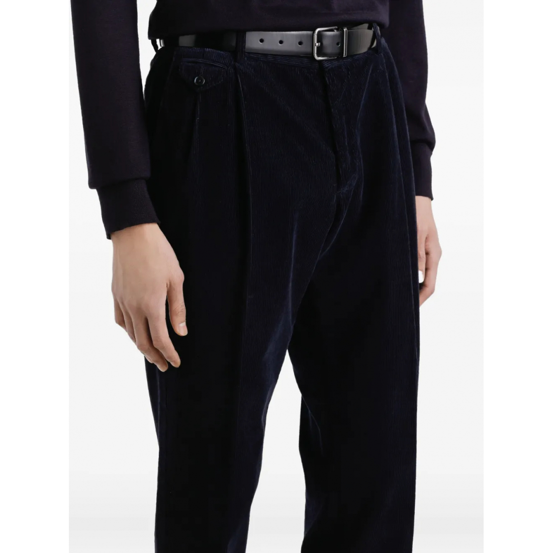 'Pleated Corduroy' Hose für Herren