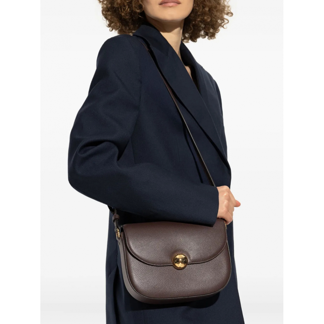 Sac à bandoulière 'Curved-Flap' pour Femmes