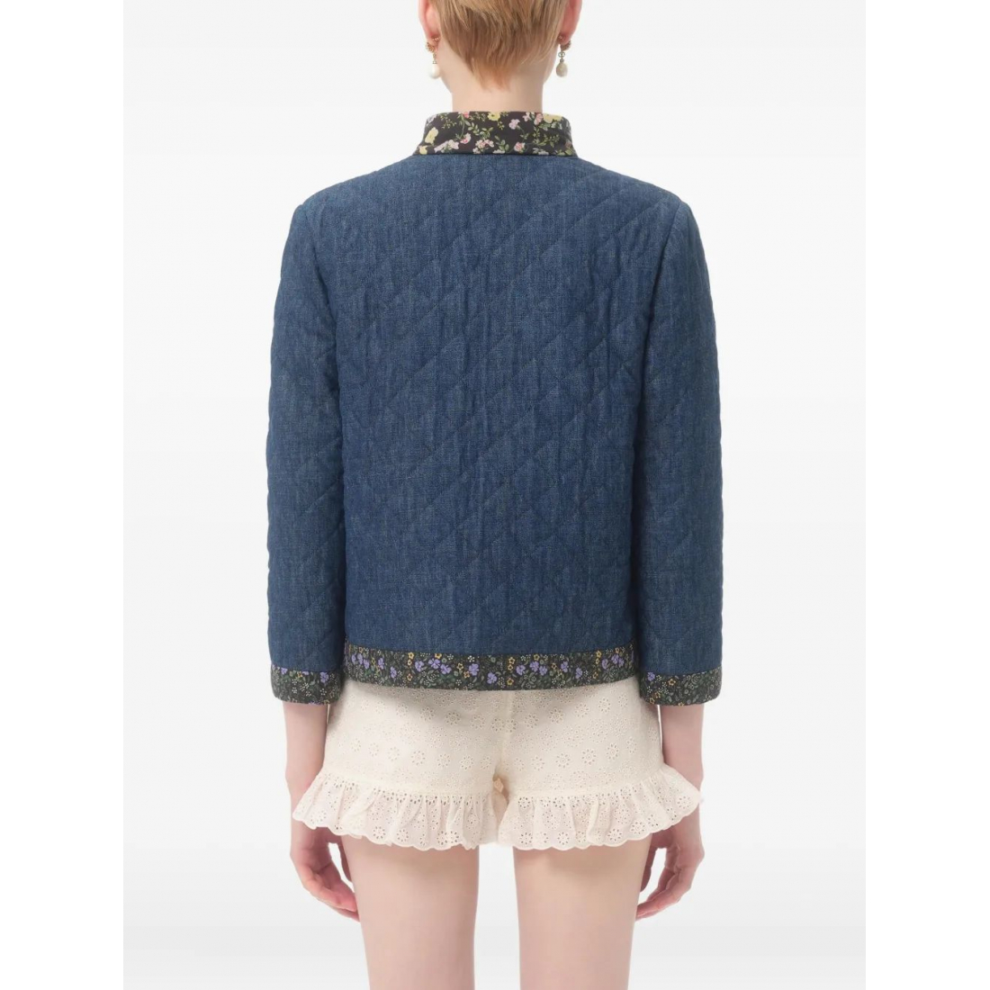 Cardigan 'Quilted Floral' pour Femmes