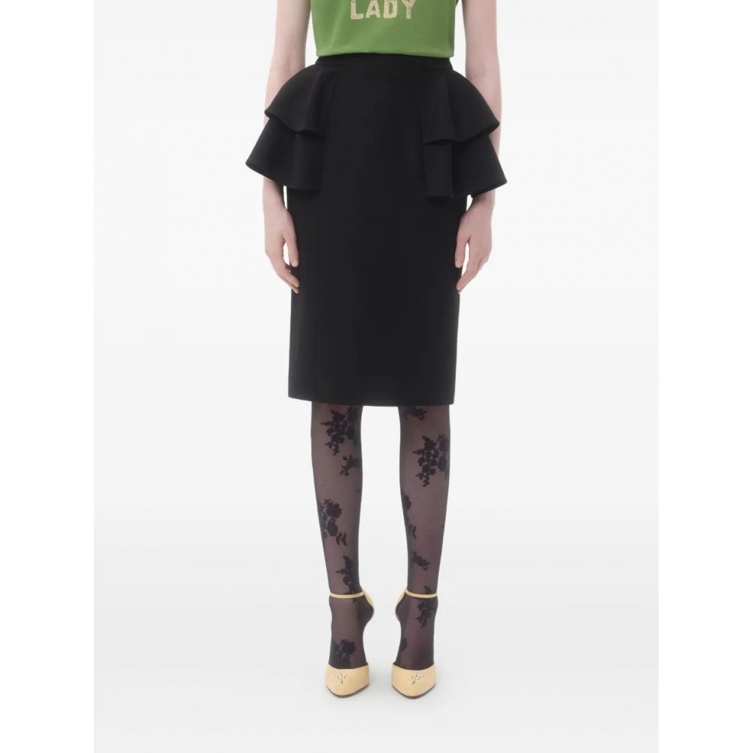 Jupe Midi 'Crepe Couture' pour Femmes