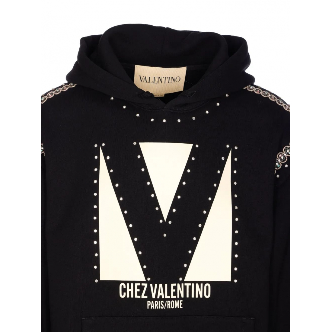 Men's 'Crystal-Embellished' Hoodie