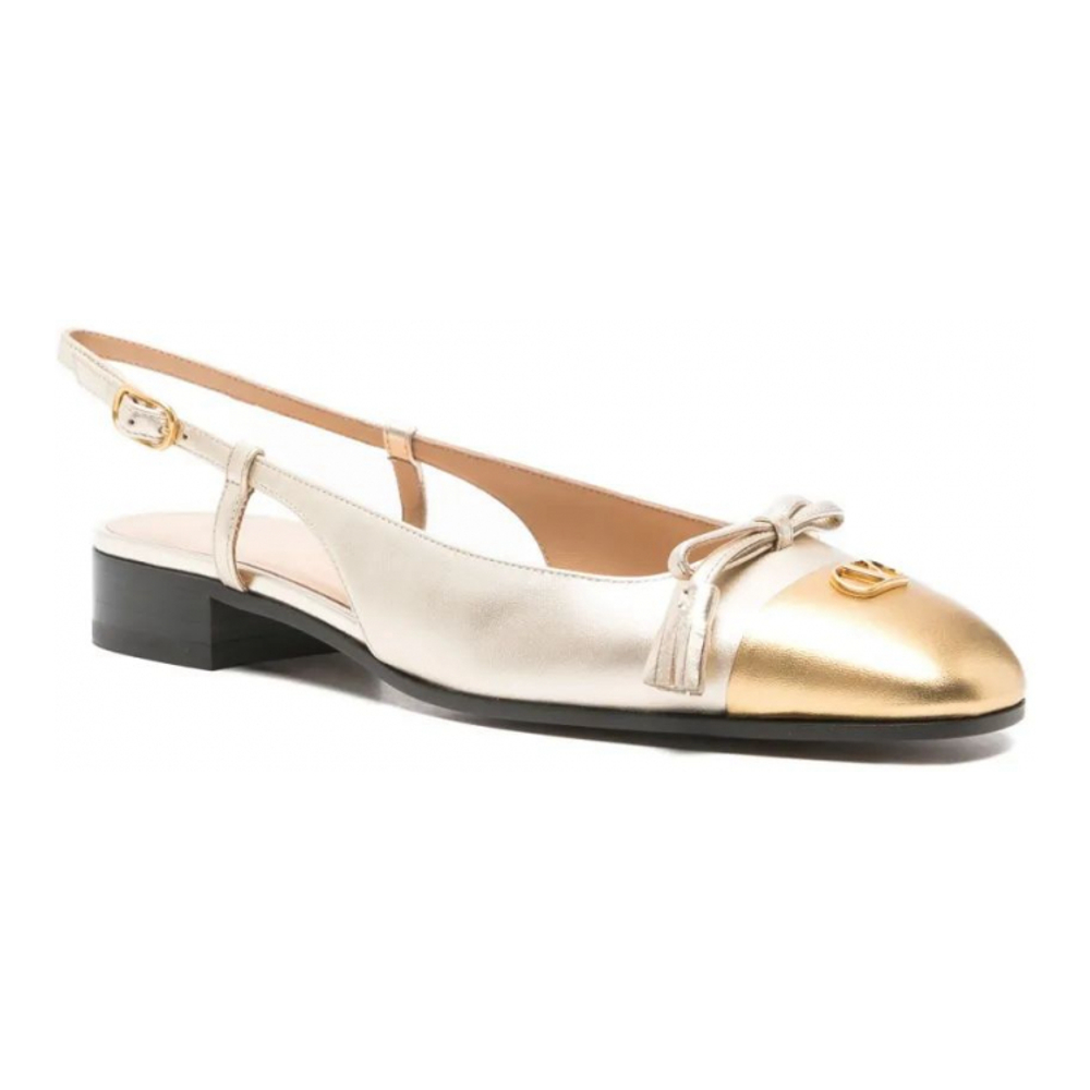 Women's 'Bow-Detailing Slingback' Ballerinas