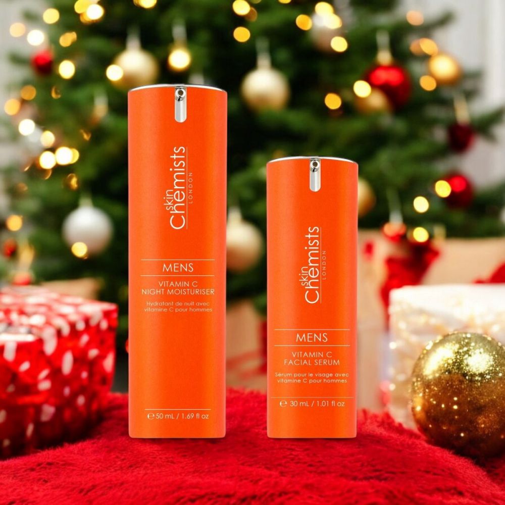 'Mens Vitamin C Good Night Sleep' Anti-Aging Care Set - 2 Pieces