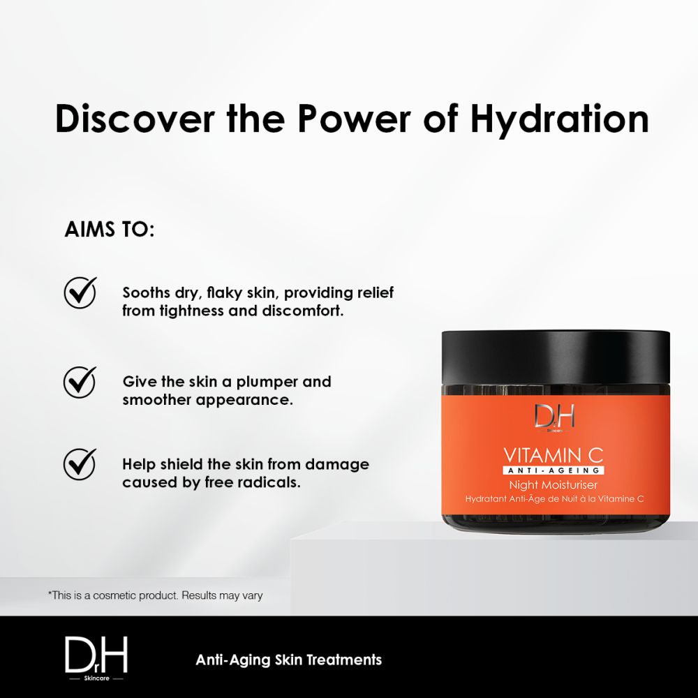 Hydratant de nuit anti-âge 'Vitamin C' - 60 ml