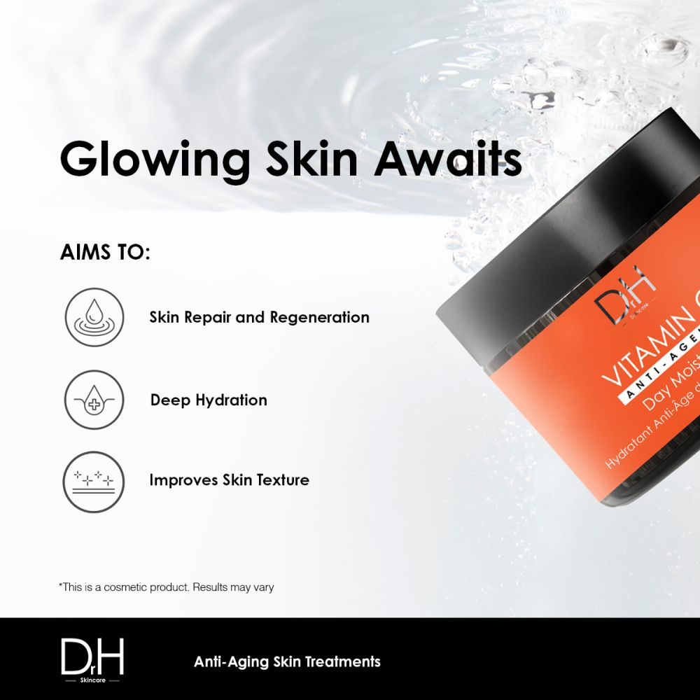 Hydratant anti-âge pour la journée 'Vitamin C' - 60 ml