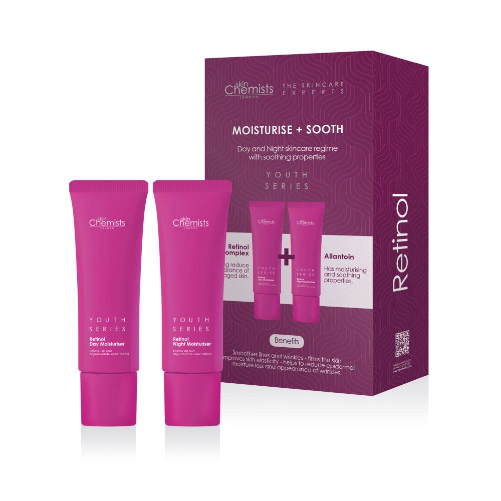 'Retinol & Sooth' Anti-Aging Care Set - 50 ml, 2 Pieces