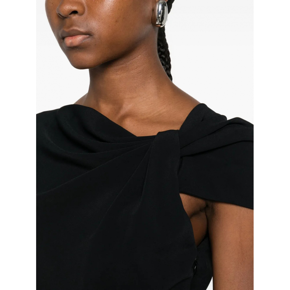 Robe à une épaule 'Draped-Detail' pour Femmes