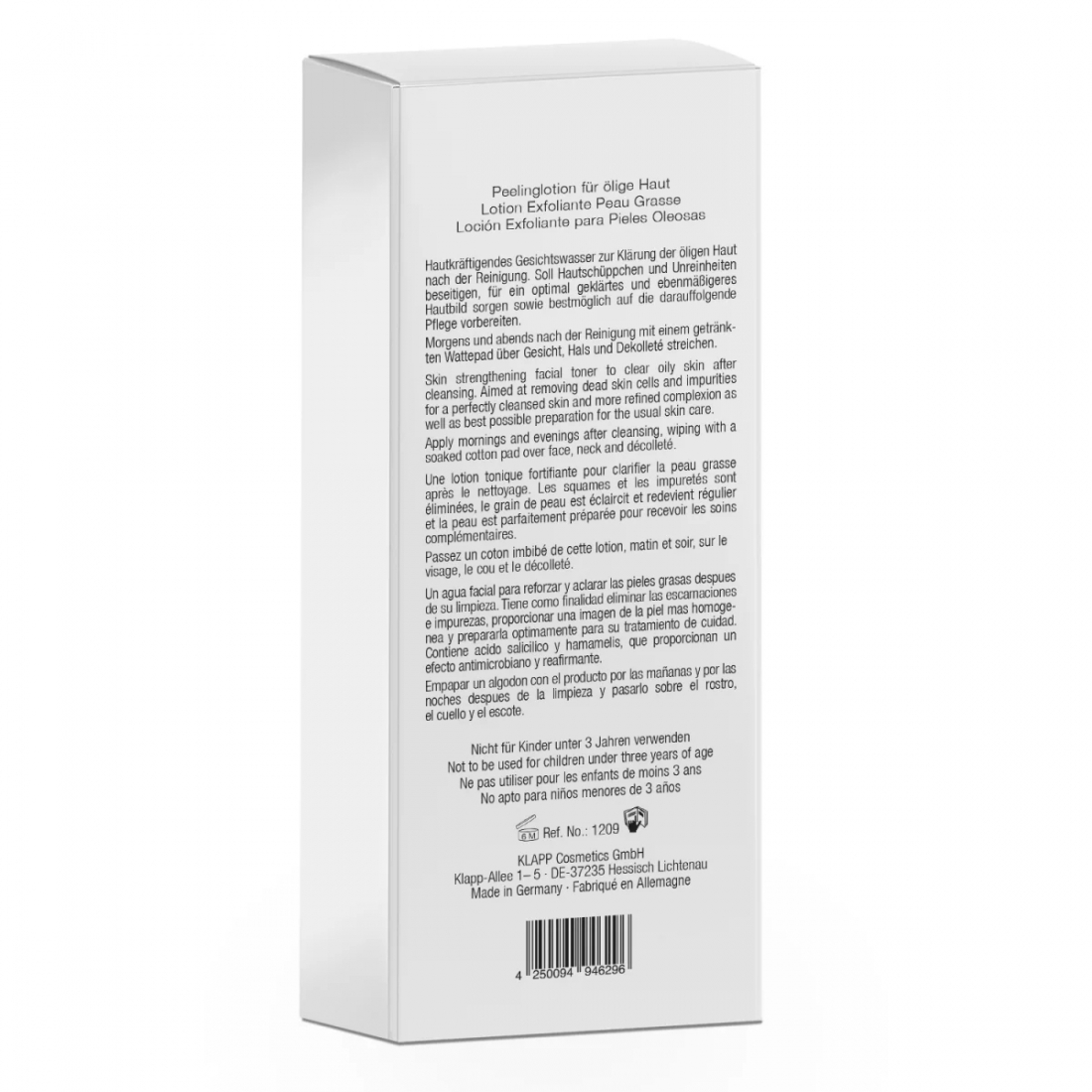 'Clean & Active' Face Exfoliator - 250 ml