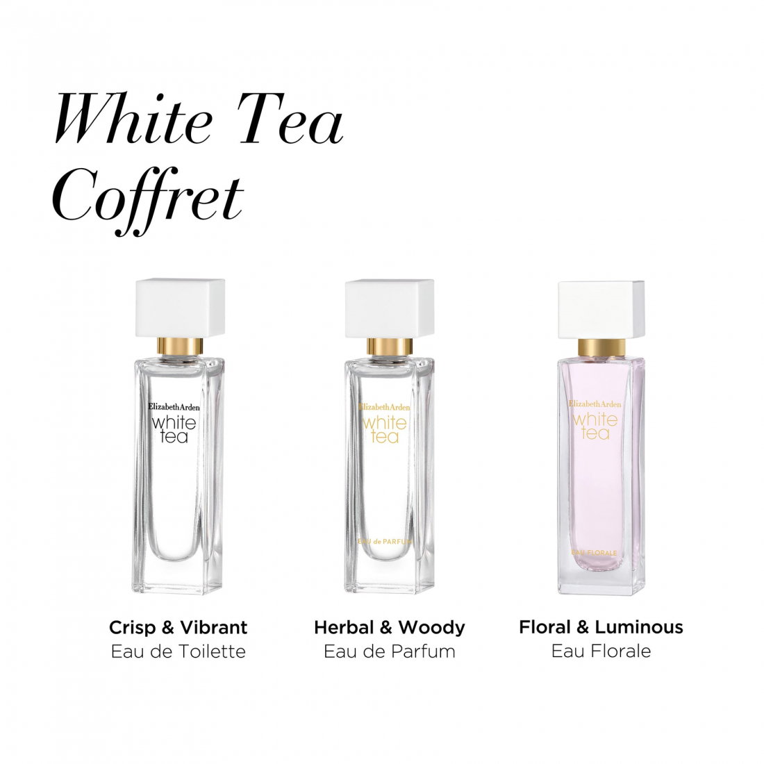 'White Tea' Perfume Set - 3 Pieces