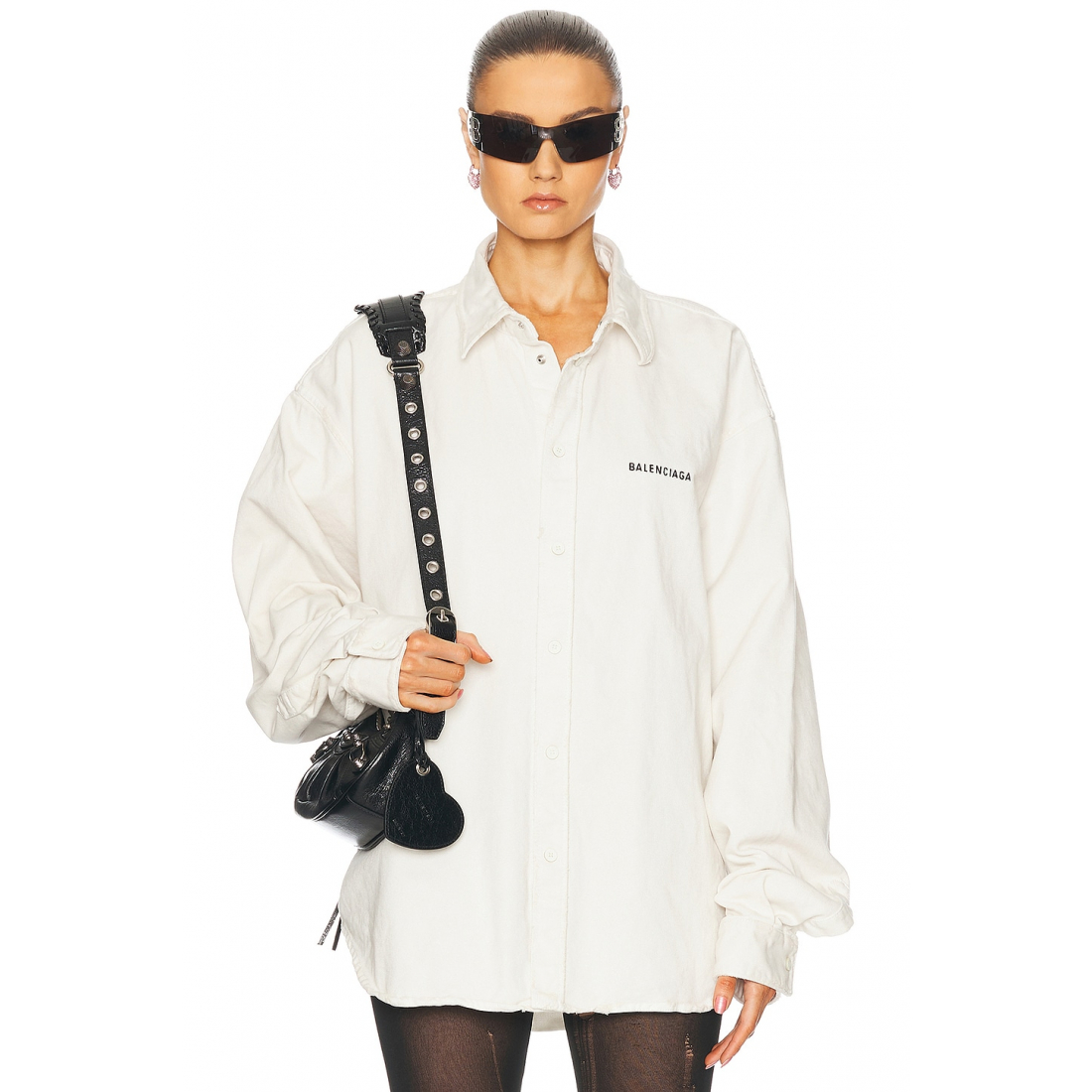 Women's 'Embroidered-Logo' Shirt