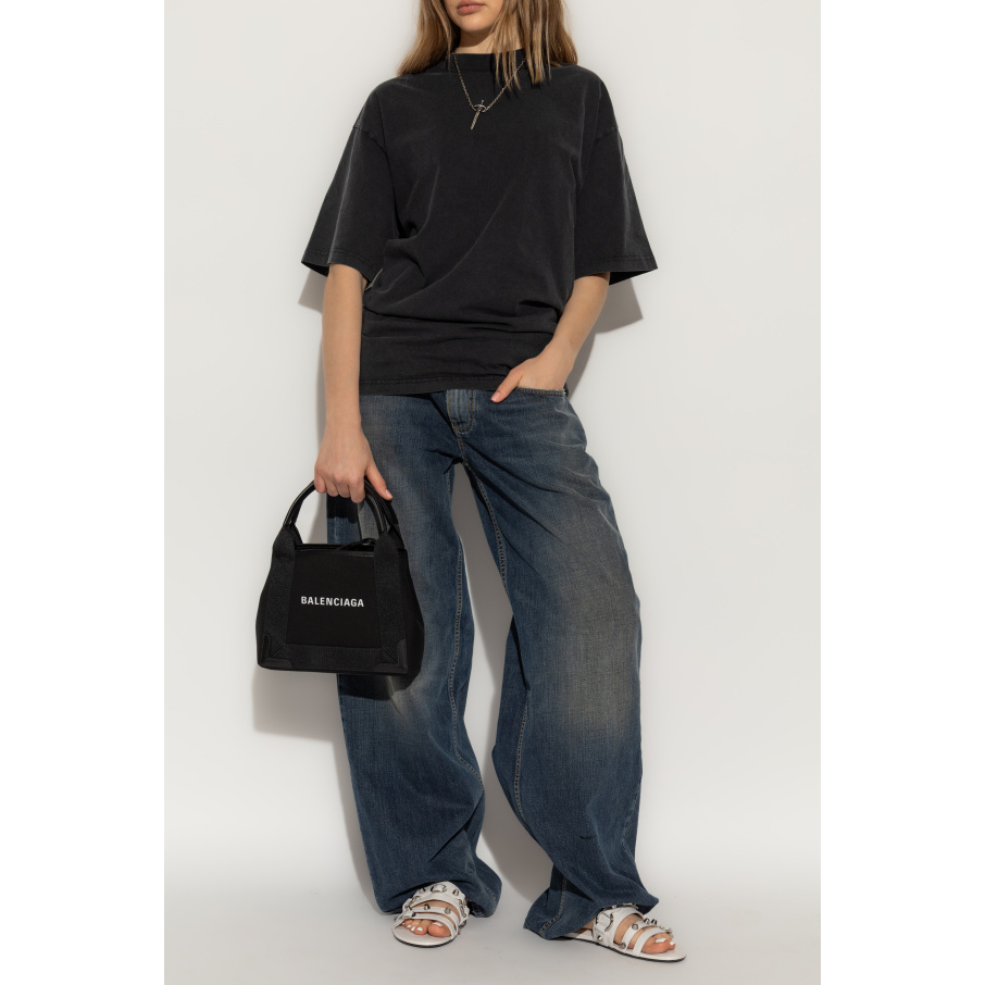 T-shirt 'Lace-Up Back' pour Femmes