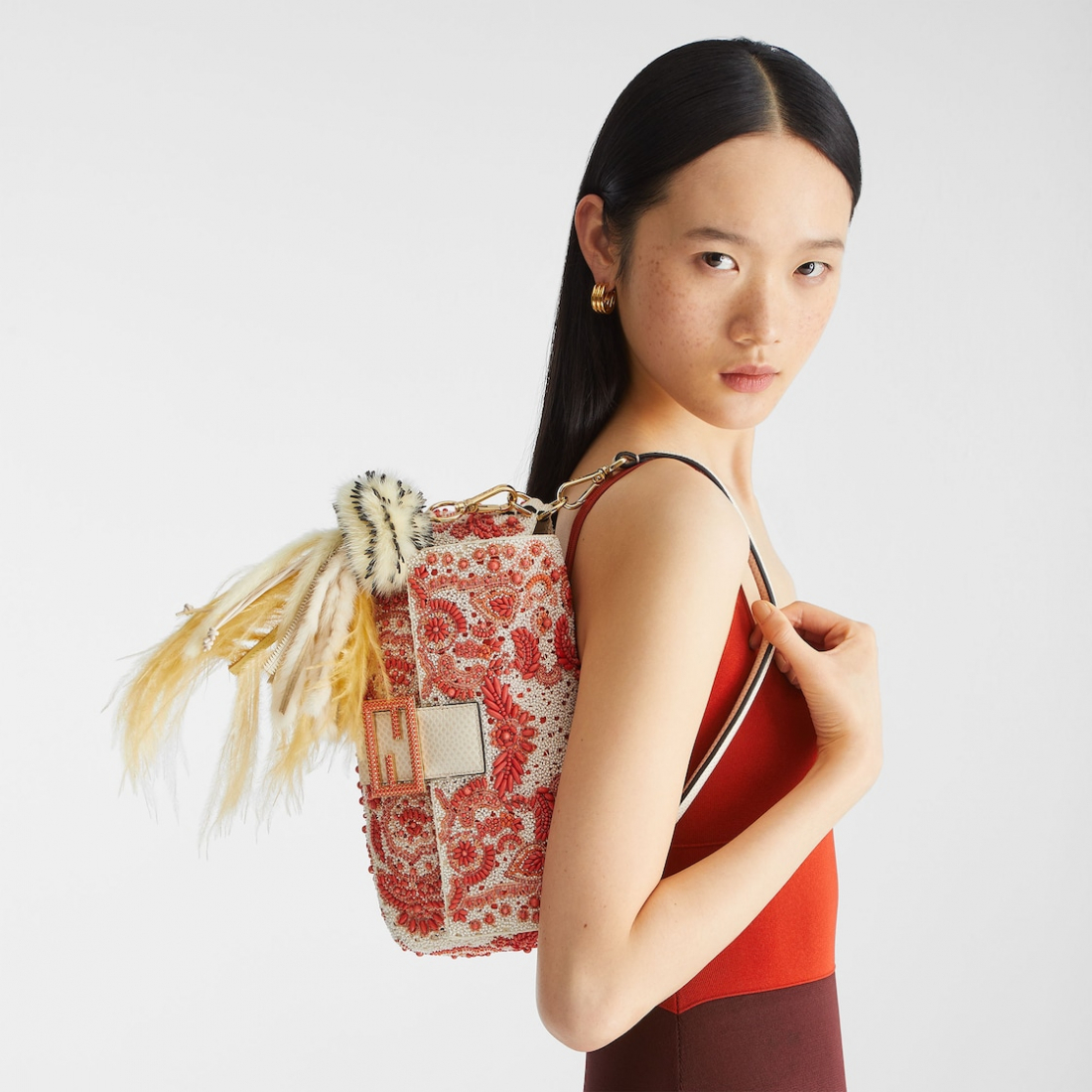 Sac Baguette 'Iconic Medium' pour Femmes