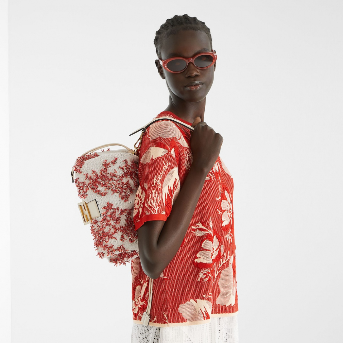 Sac Baguette 'Mamma Medium' pour Femmes