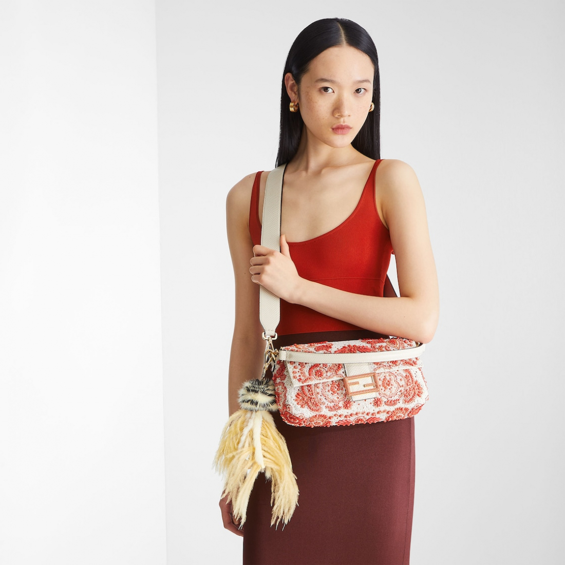 Sac Baguette 'Iconic Medium' pour Femmes