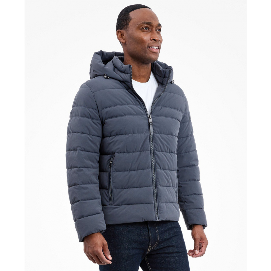 Veste matelassée 'Dressy Hooded Stretch' pour Hommes