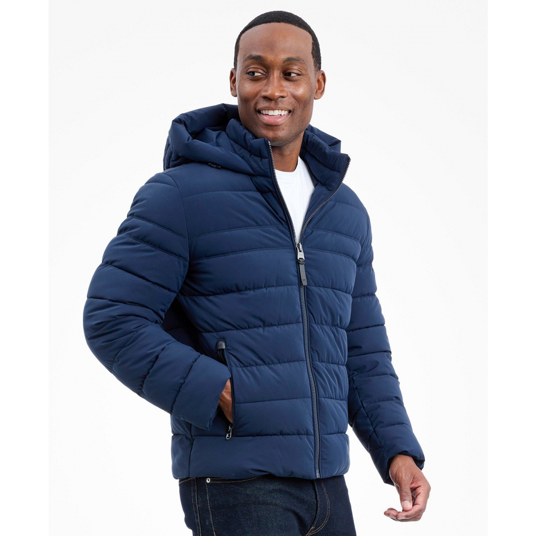 Veste matelassée 'Dressy Hooded Stretch' pour Hommes