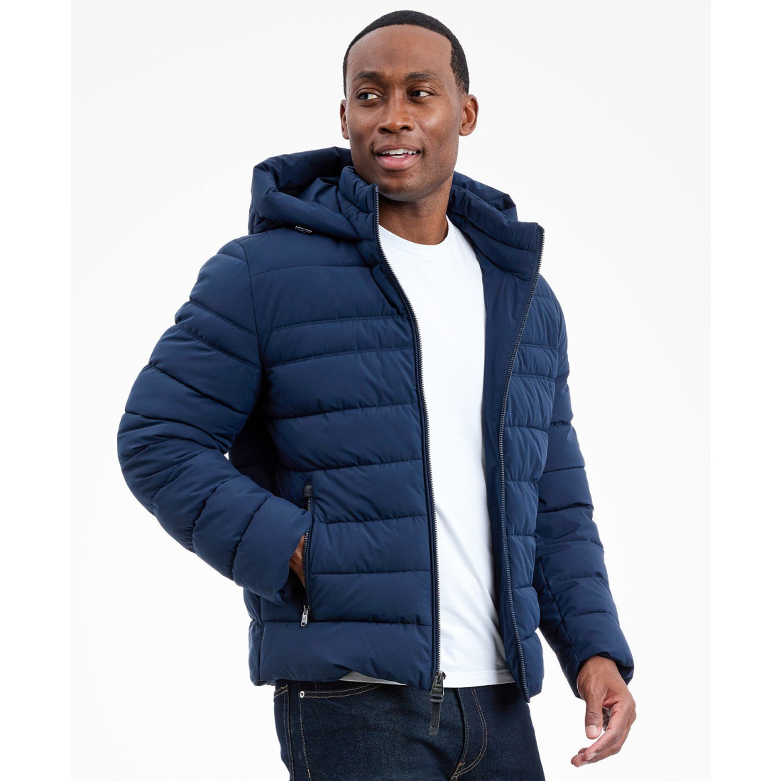 Veste matelassée 'Dressy Hooded Stretch' pour Hommes